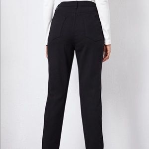 high waisted jeans
